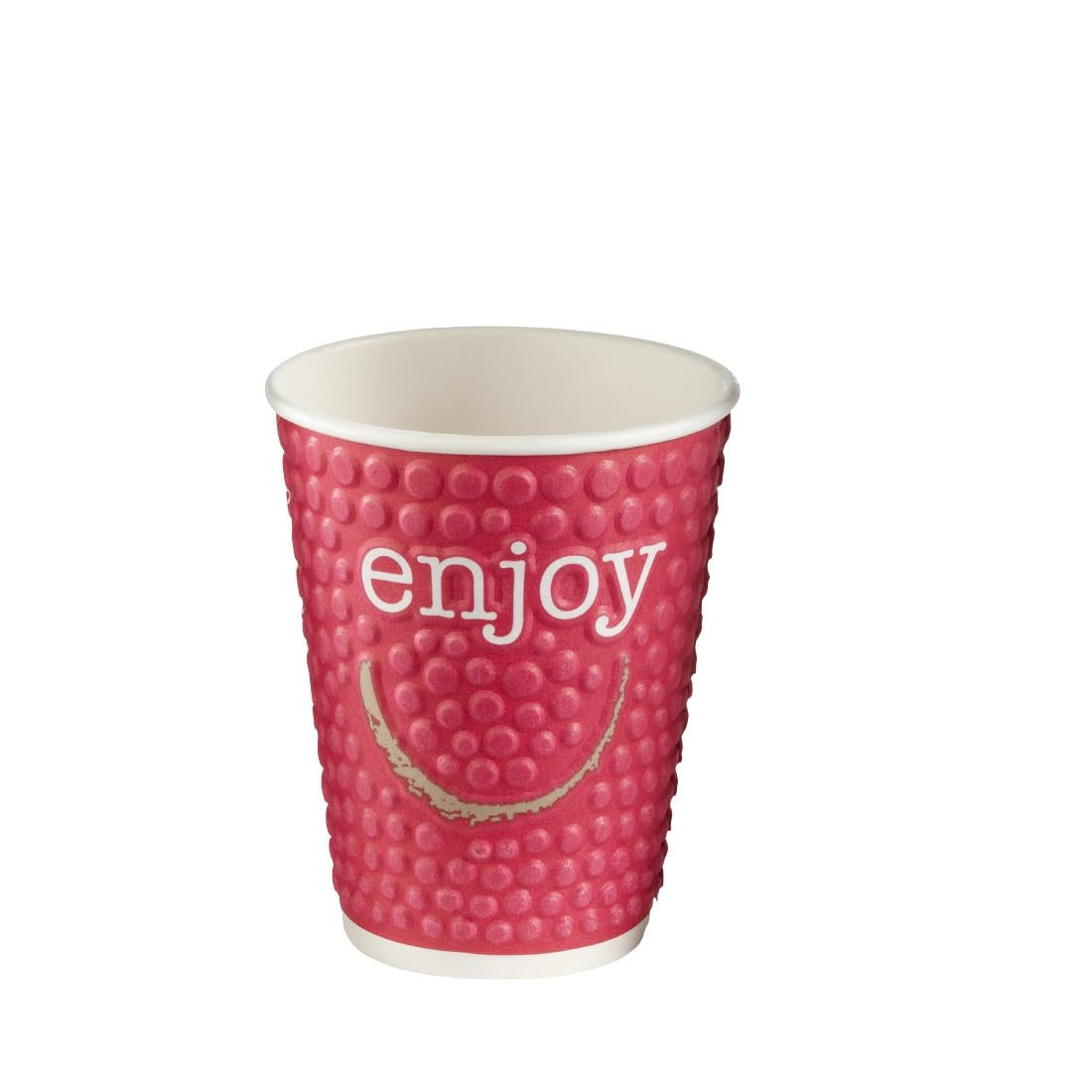 Huhtamaki Enjoy Double Wall Disposable Hot Cups 225ml / 8oz (875 pack)