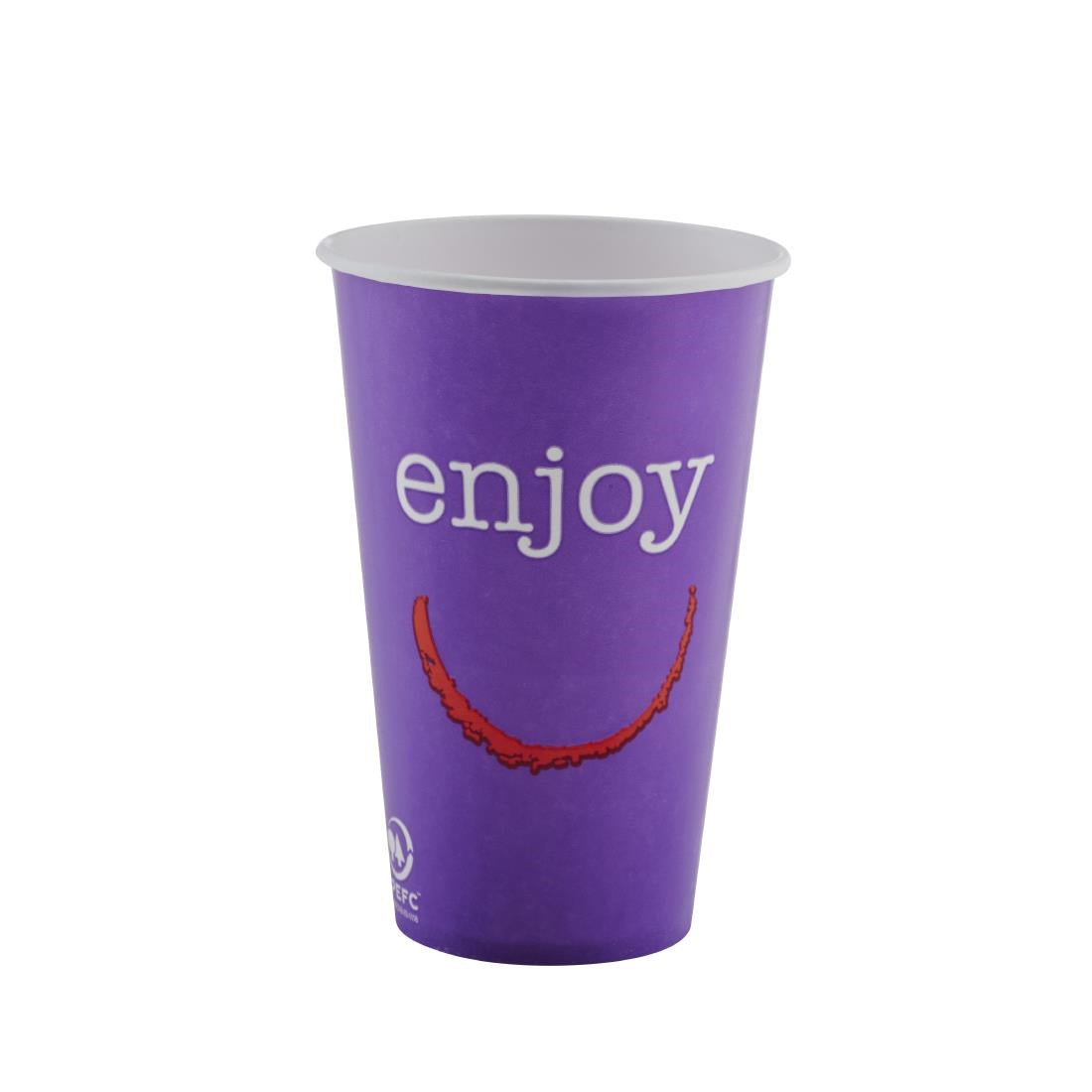 Huhtamaki Enjoy Paper Cold Cups 340ml / 12oz (1900 pack)