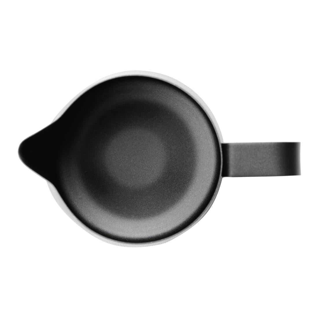 Olympia Black Non-Stick Milk Frothing Jug 340ml