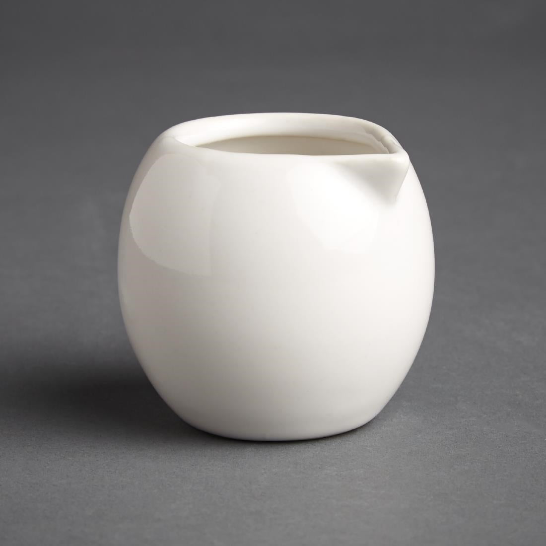 Olympia Cafe Milk Jug White - 70ml 2.36fl oz (Box 6)