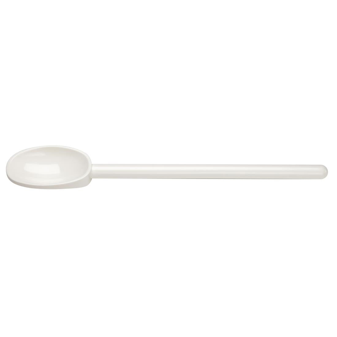 Mercer Culinary Hells Tools Mixing Spoon White 12"
