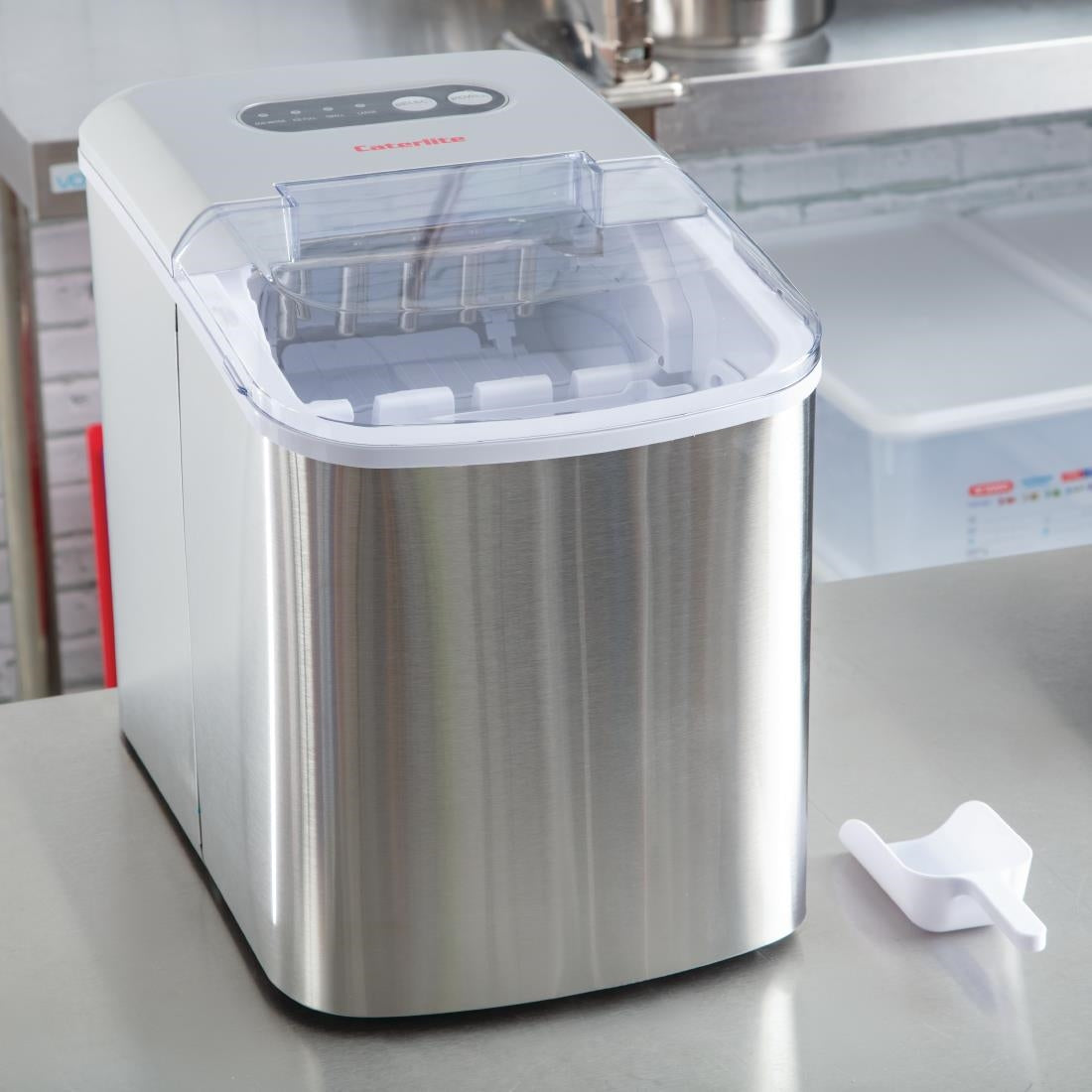 Caterlite Countertop Manual Fill Ice Machine