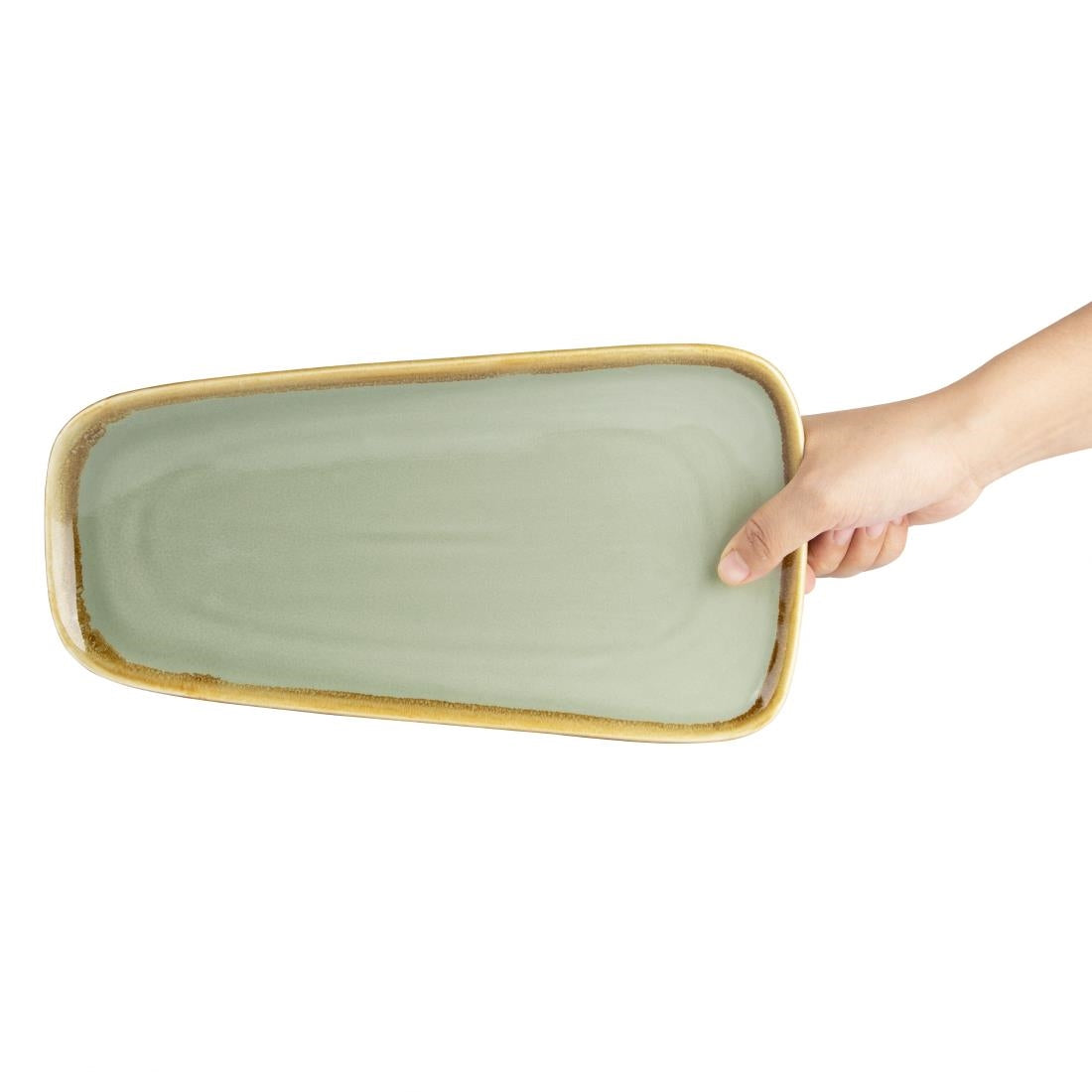 Olympia Kiln Platter Moss 295mm (Pack of 4)