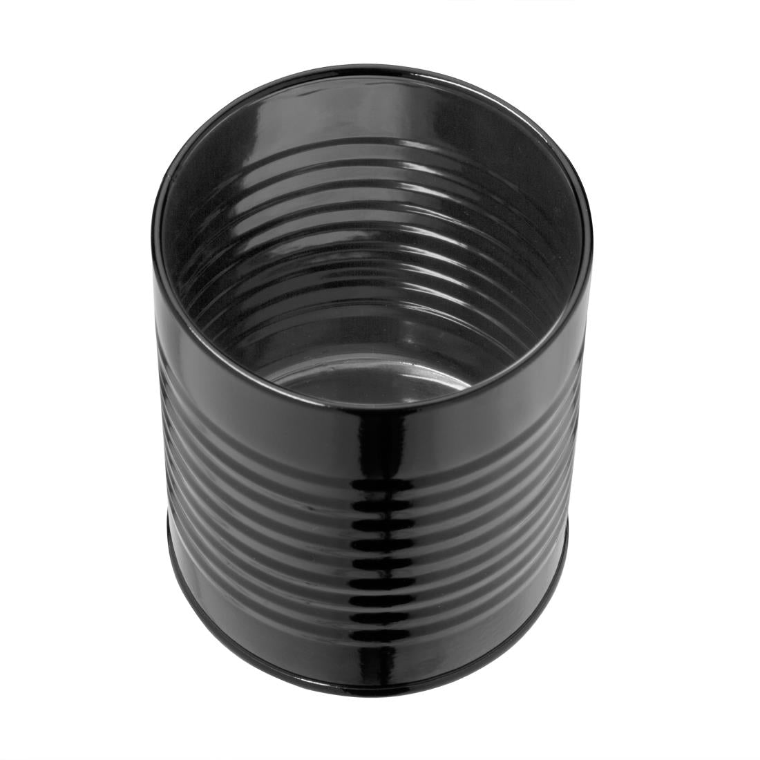 Olympia Galvanised Steel Table Tidy Black