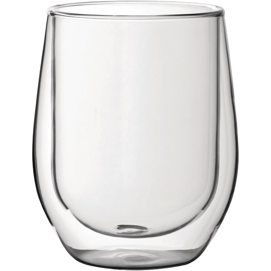 Utopia Double Walled Whiskey Glass 330ml (6 pack)
