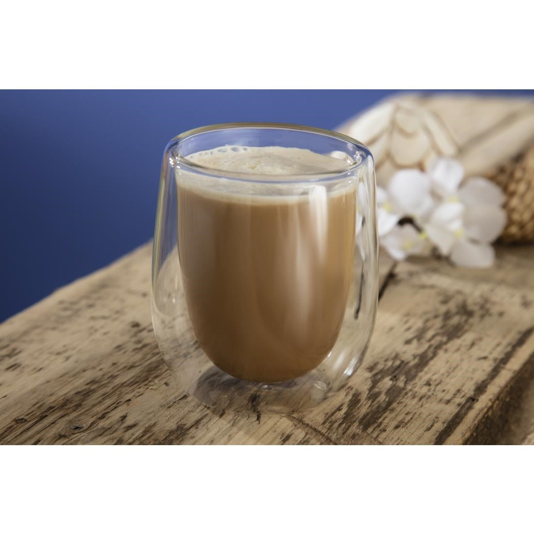 Utopia Double Walled Latte Glass 270ml (Pack of 12)