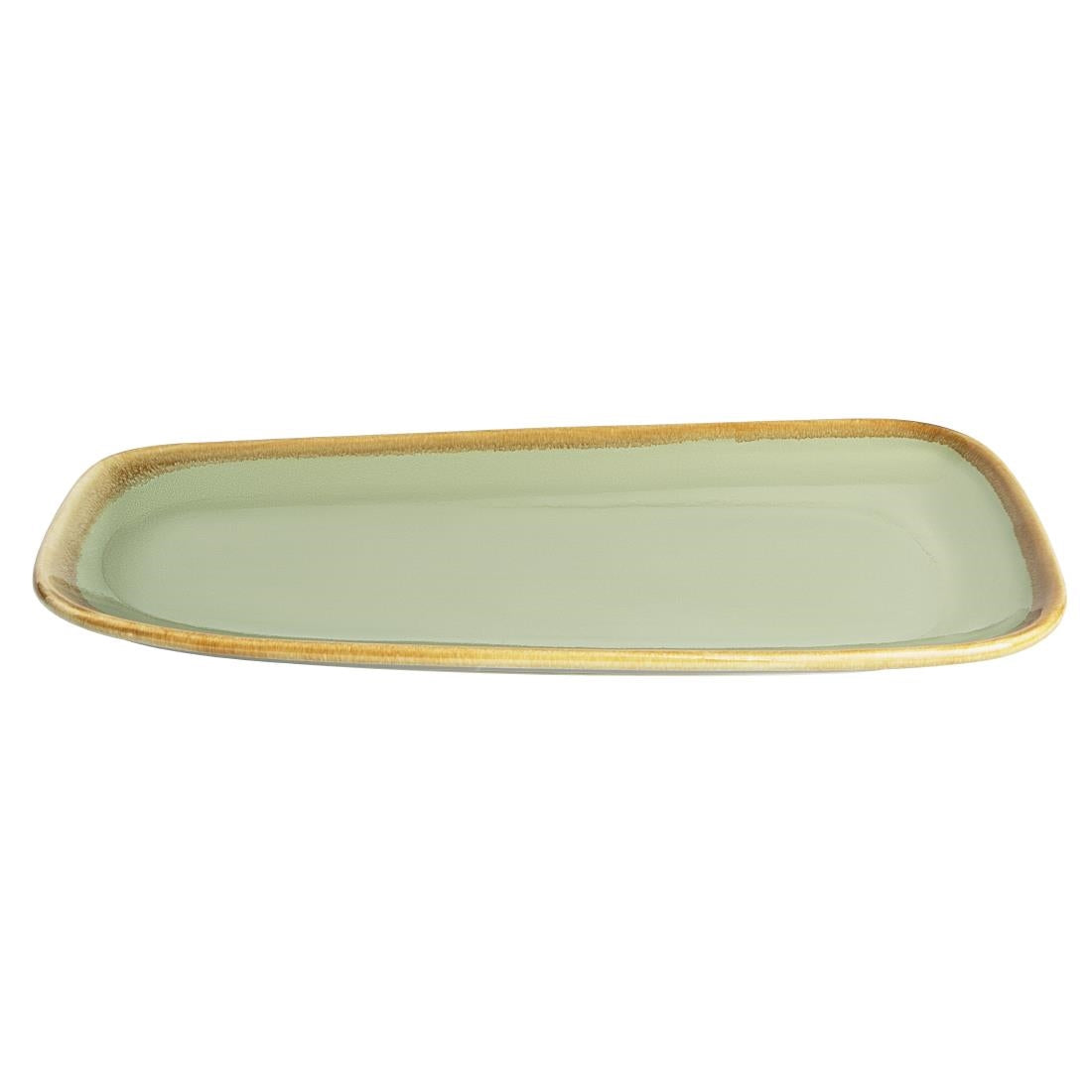 Olympia Kiln Platter Moss 335mm (Pack of 4)
