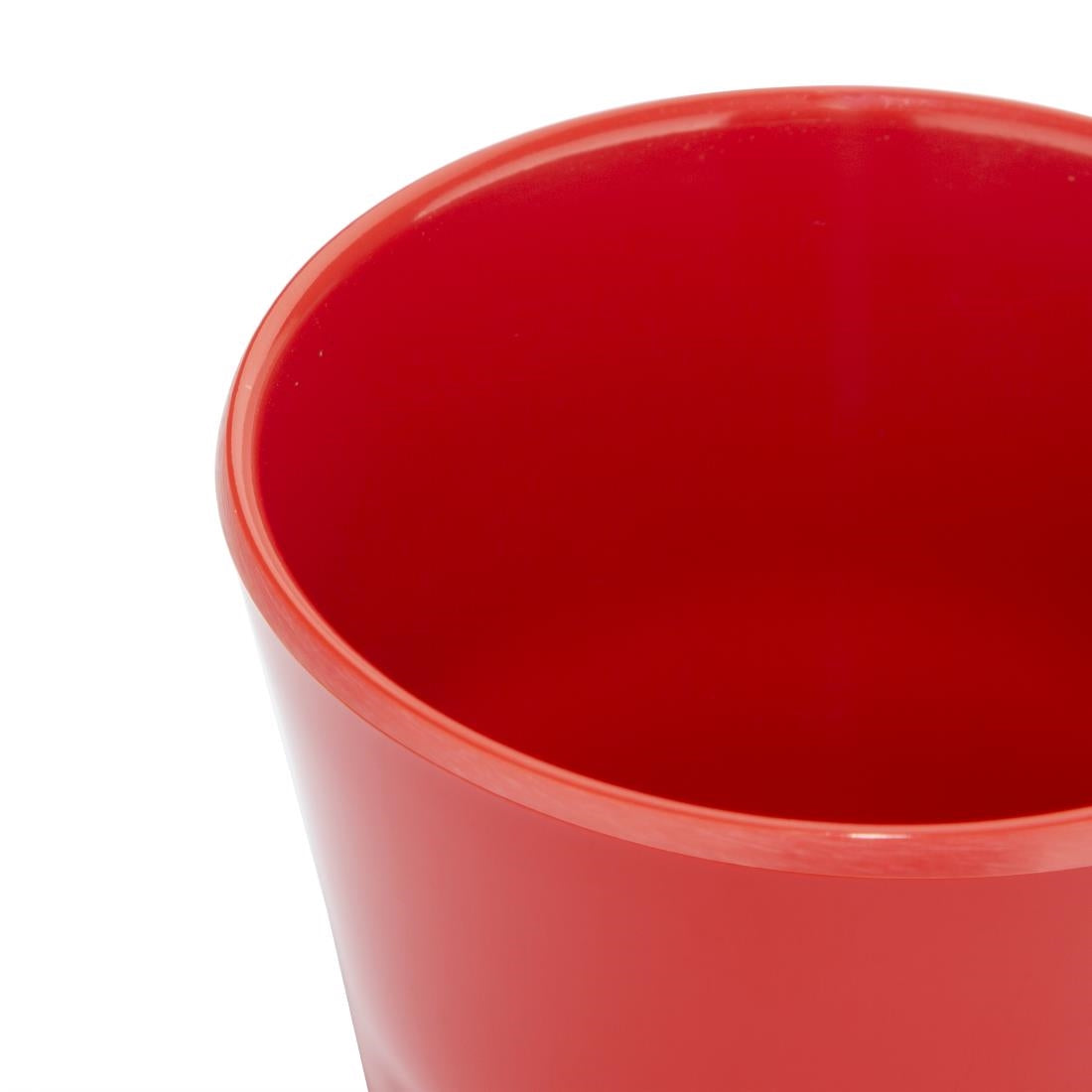 Olympia Kristallon Melamine Plastic Tumbler Red 290ml (6 pack)