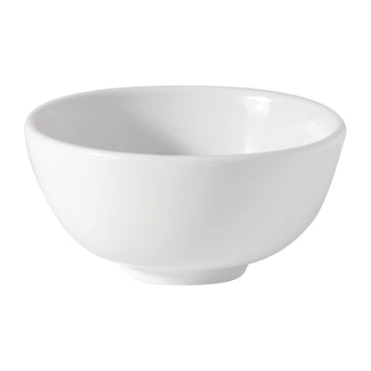 Utopia Titan Rice Bowls White 110mm (36 Pack)