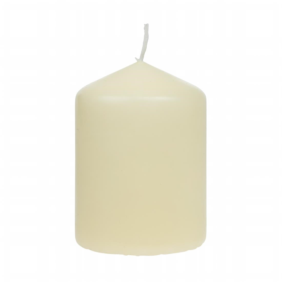 Bolsius Ivory Pillar Short Candles 3" (12 pack)
