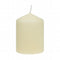 Bolsius Ivory Pillar Short Candles 3