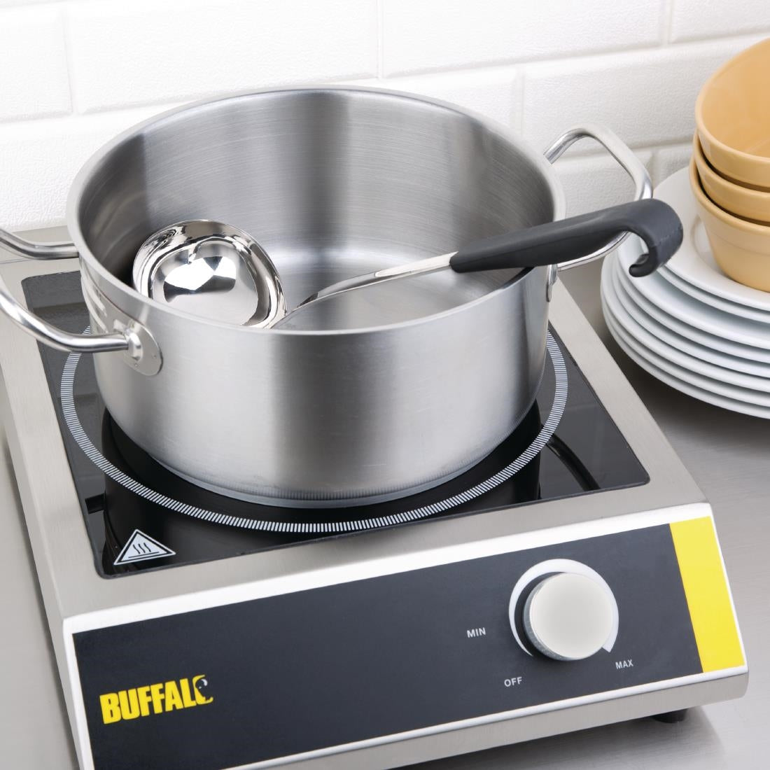 Vogue Black Handled Ladle 130ml