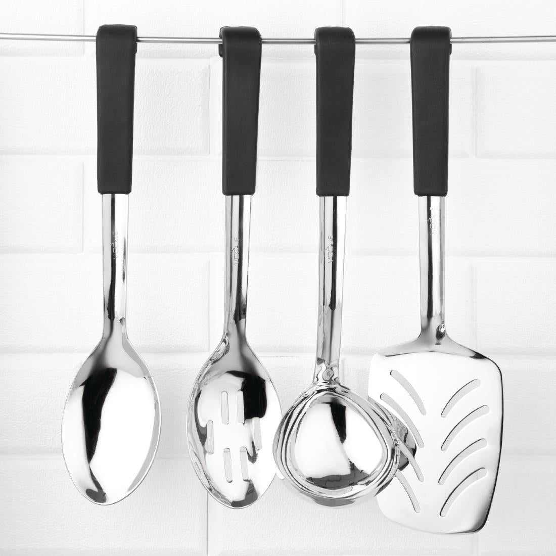 Vogue Black Handled Ladle 130ml
