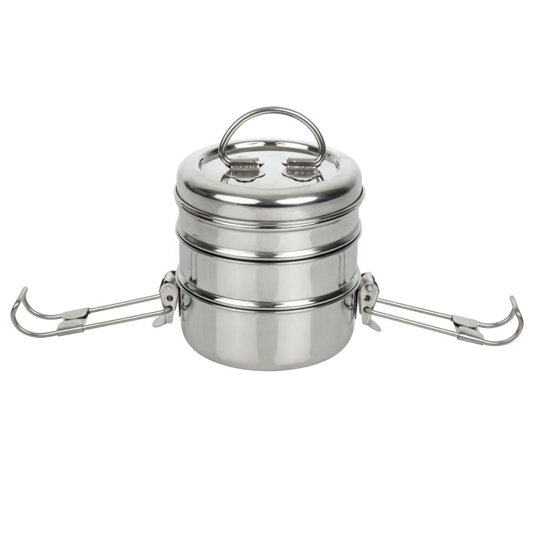 Utopia 3 Tier Tiffin Tin 115mm (6 Pack)