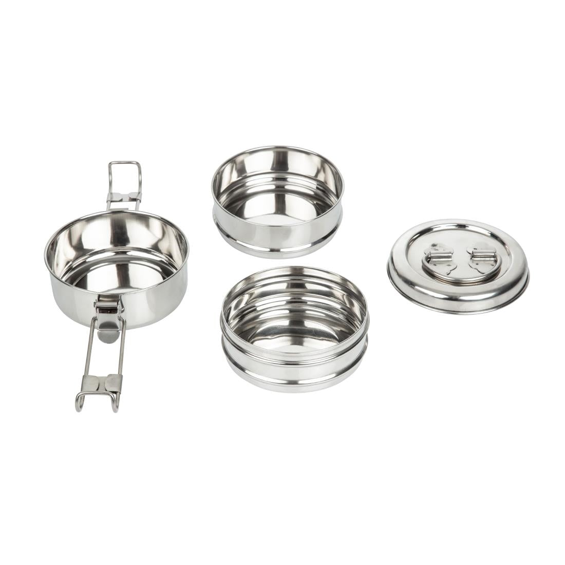 Utopia 3 Tier Tiffin Tin 115mm (6 Pack)