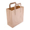 Fiesta Recyclable Brown Paper Bag with Handles Small - Pack of 250