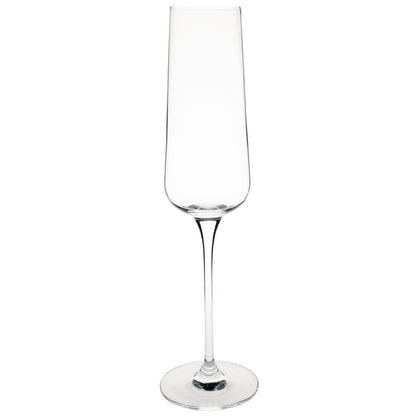 Olympia Claro One Piece Angular Champagne Flute 260ml (6 pack)