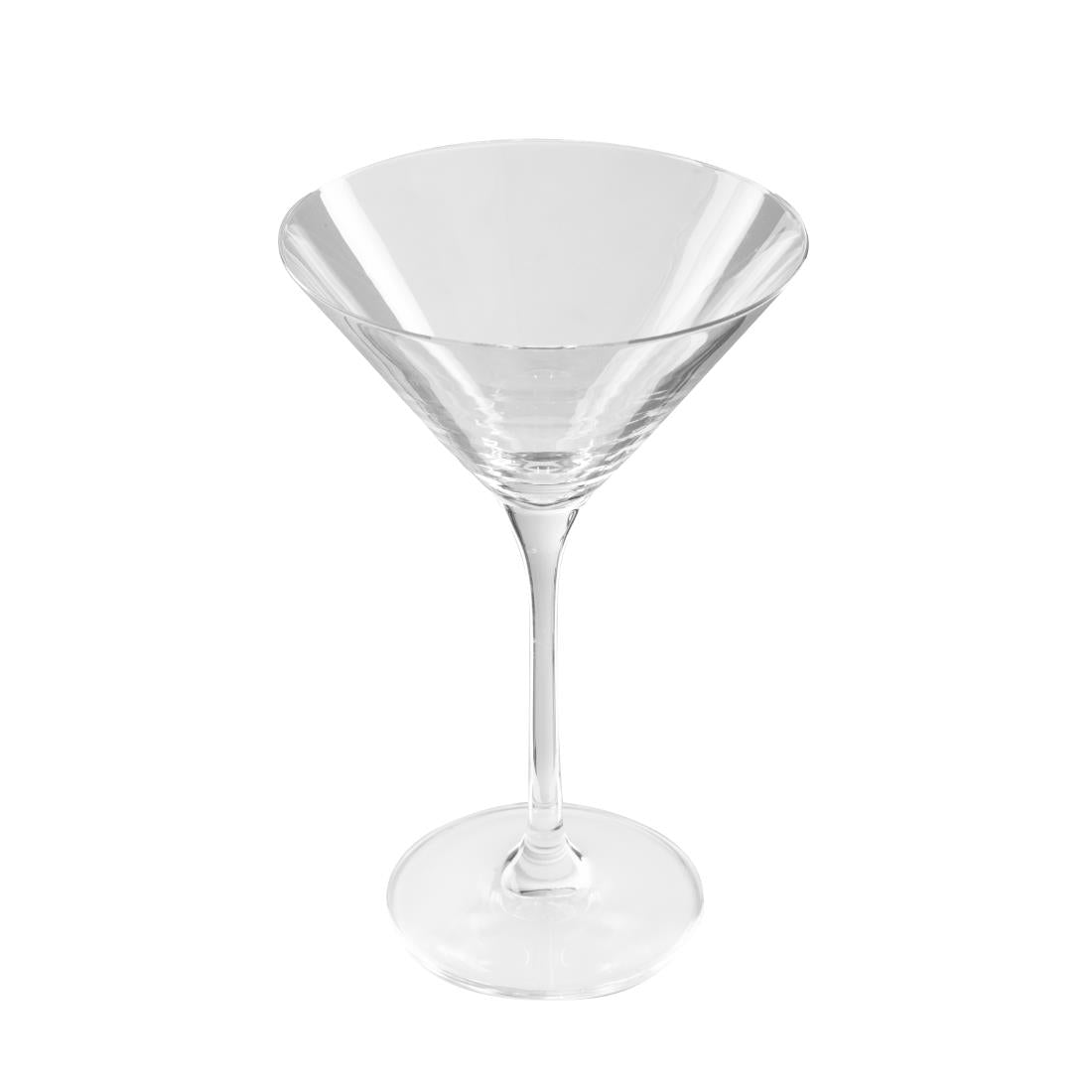 Olympia Campana One Piece Crystal Martini Glass 260ml (6 pack)