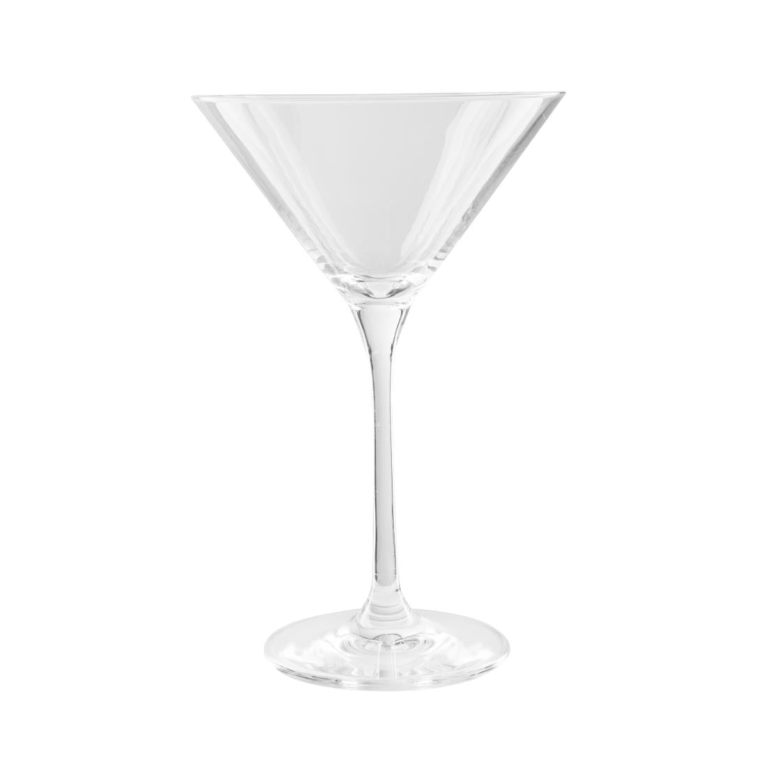 Olympia Campana One Piece Crystal Martini Glass 260ml (6 pack)