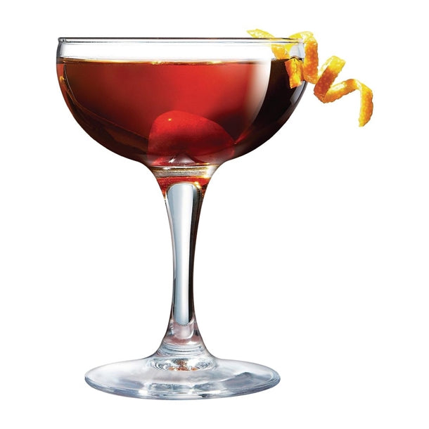 Arcoroc Elegance Champagne Saucers 160ml (48 Pack)