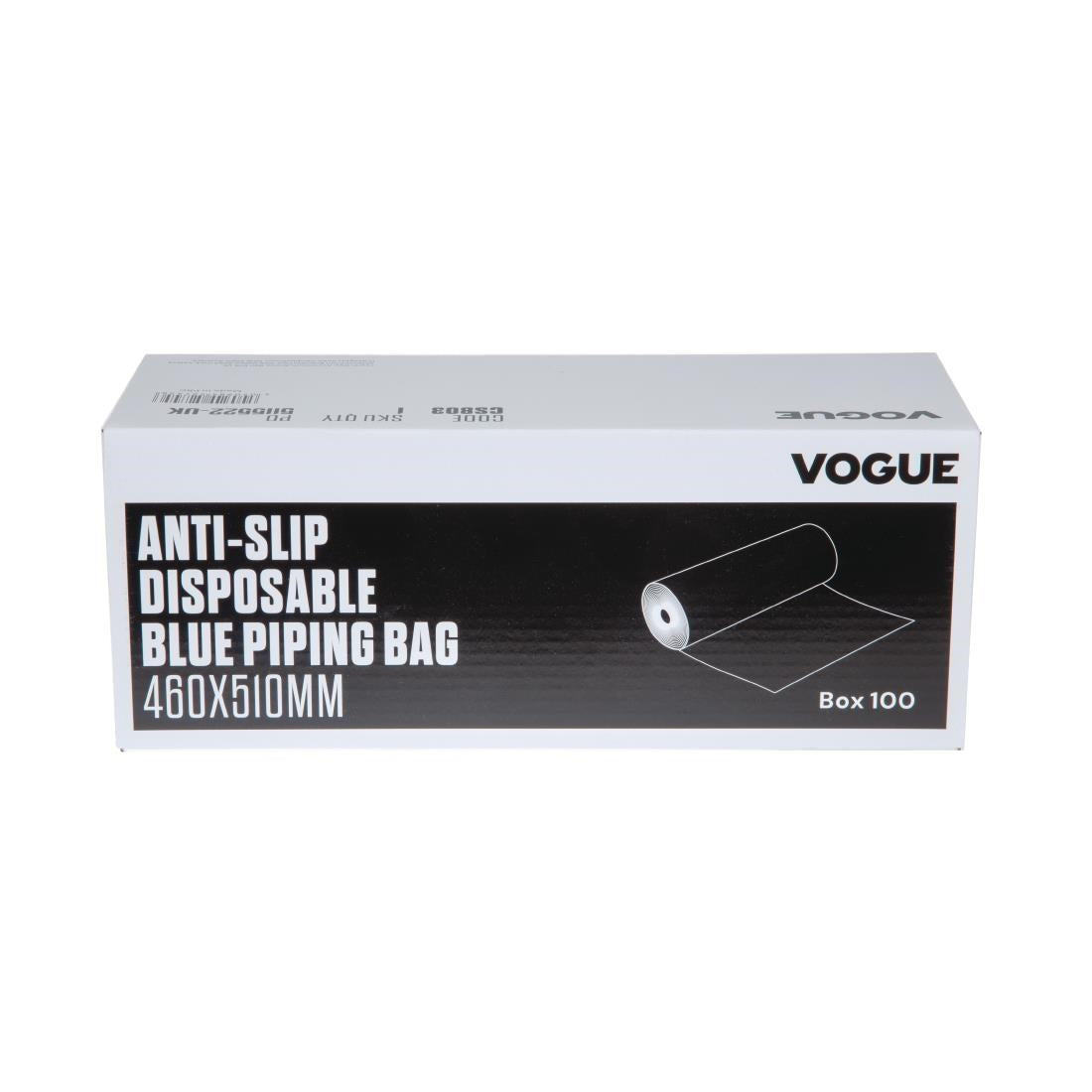 Vogue Anti-Slip Disposable Blue Piping Bags (100 pack)