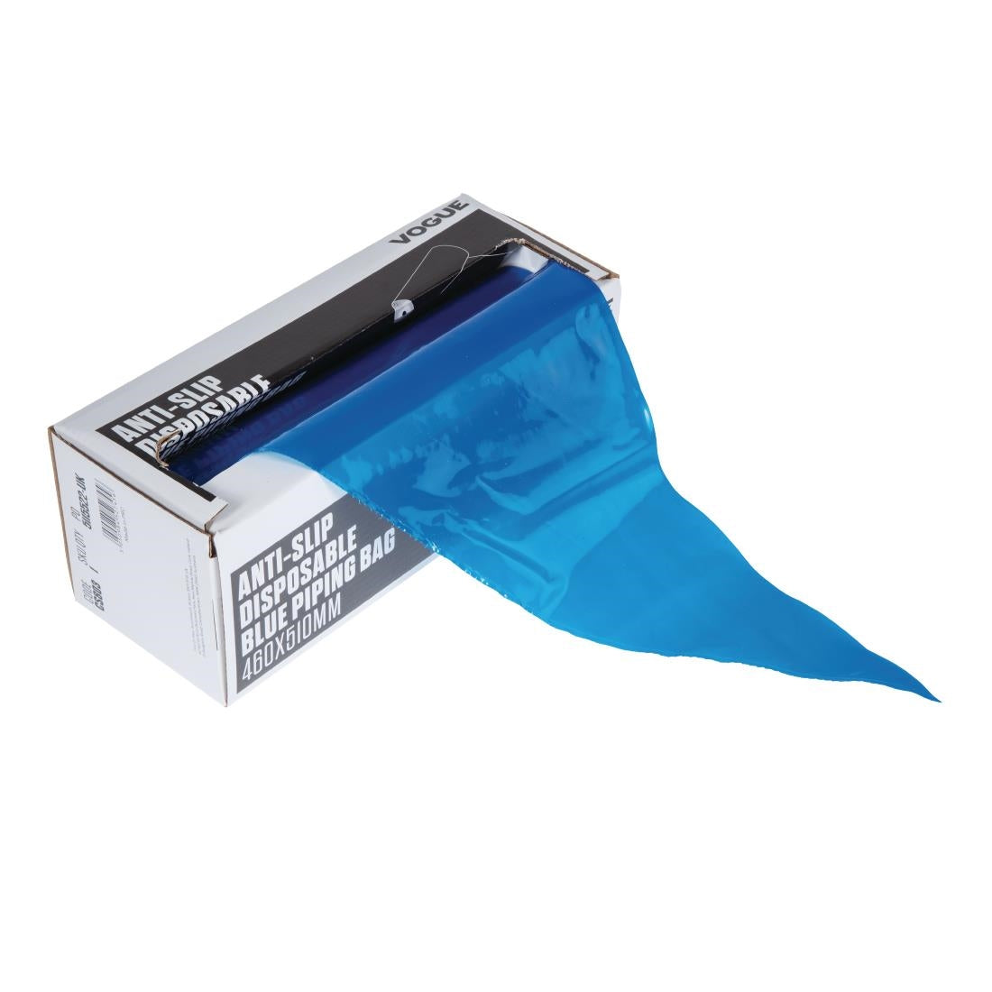 Vogue Anti-Slip Disposable Blue Piping Bags (100 pack)