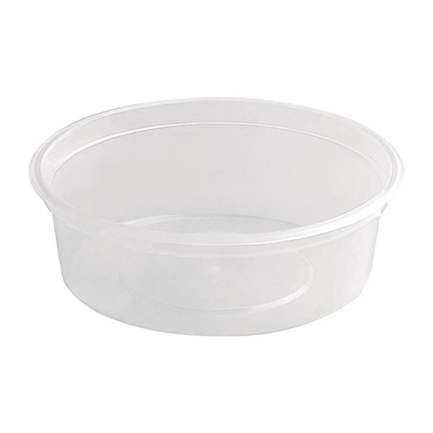 Fiesta Recyclable Plastic Microwavable Deli Pots 50ml / 1.75oz (100 pack)