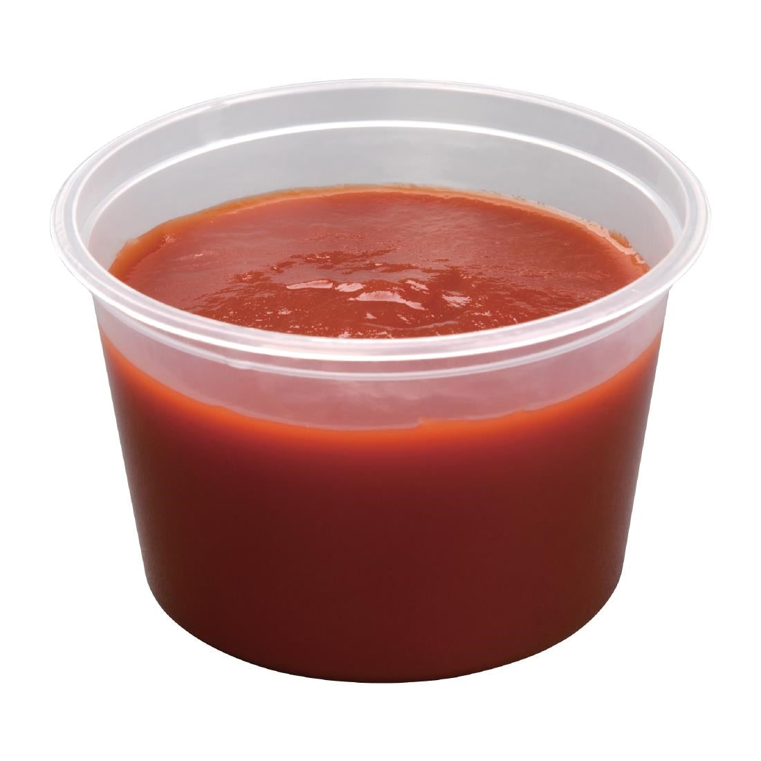 Fiesta Recyclable Plastic Microwavable Deli Pots 100ml (100 pack)