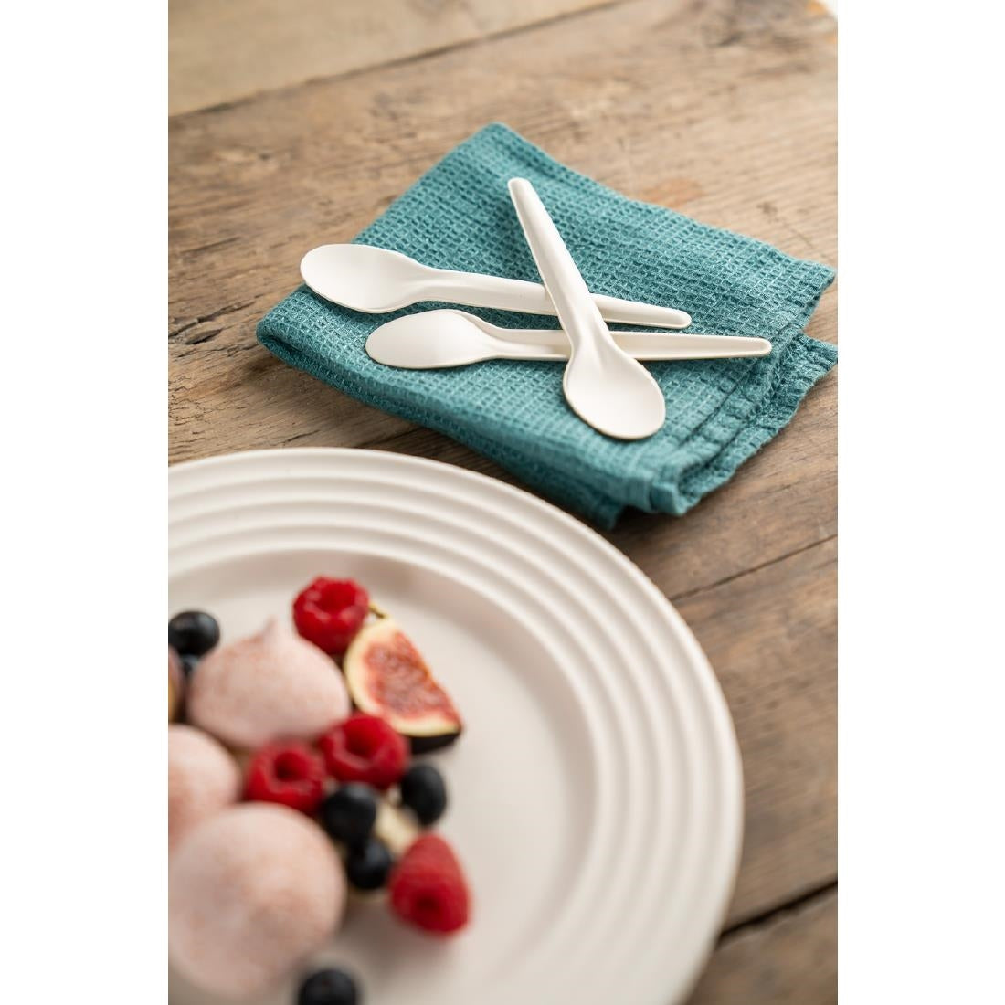 Sabert Recyclable Paper Cutlery Tea Spoon (1000 Pack)