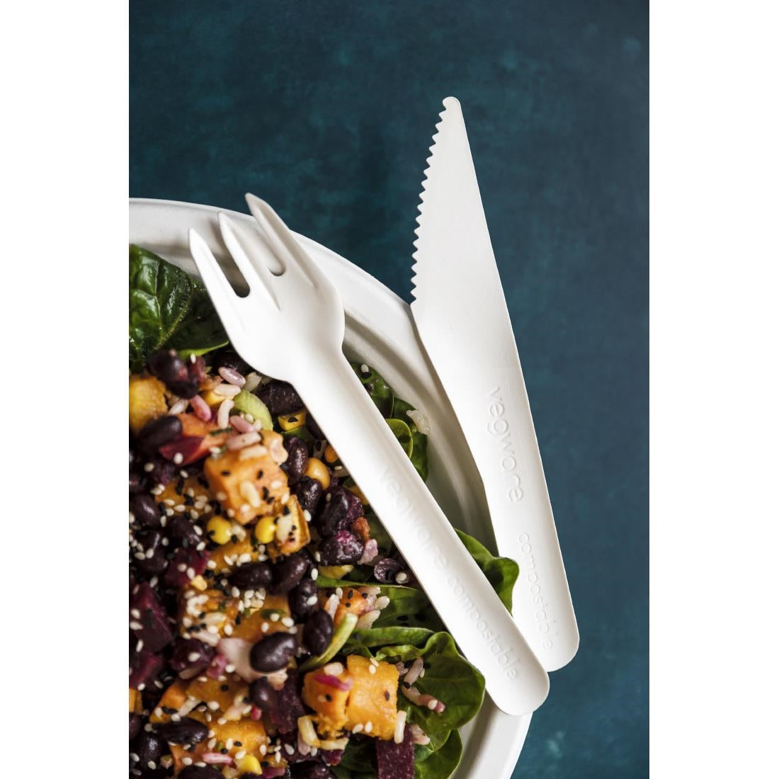 Vegware Compostable Paper Fork (1000 Pack)