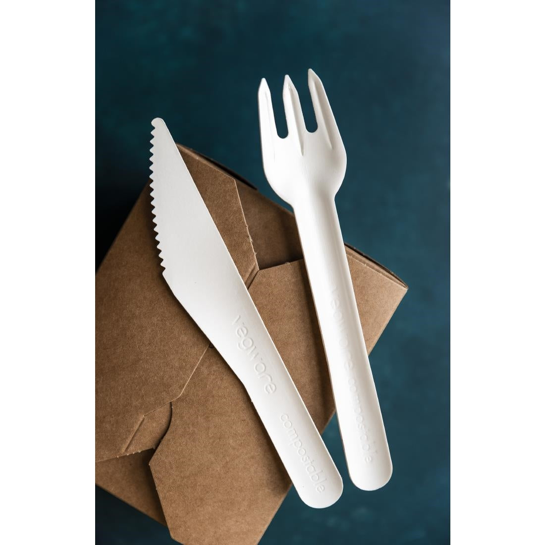 Vegware Compostable Paper Fork (1000 Pack)