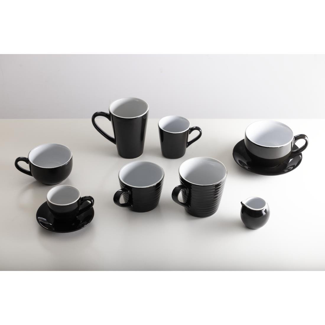 Olympia Cafe Espresso Cup Black (12 pack)