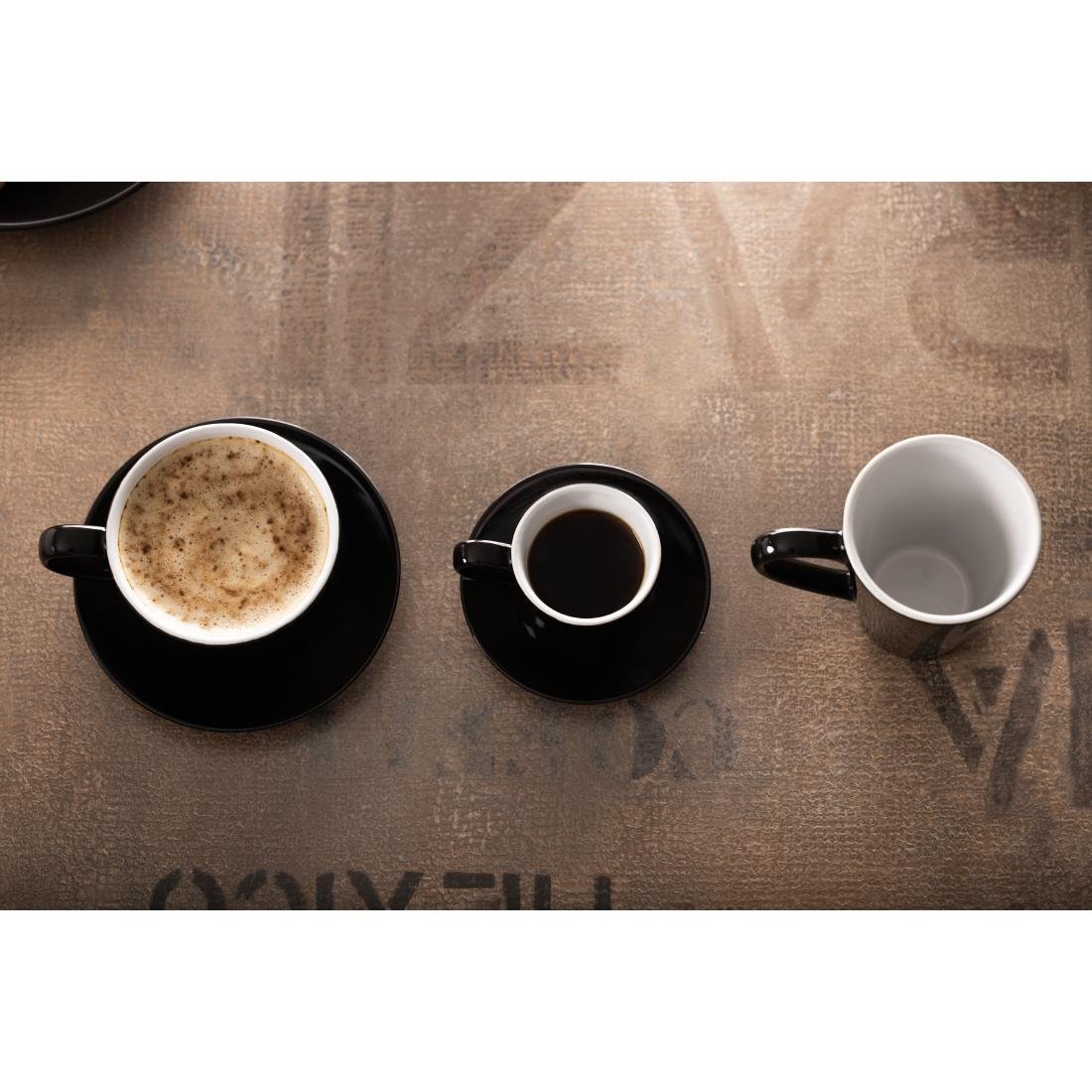 Olympia Cafe Espresso Cup Black (12 pack)