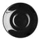 Olympia Cafe Flat White Saucer Black - Pack of 12