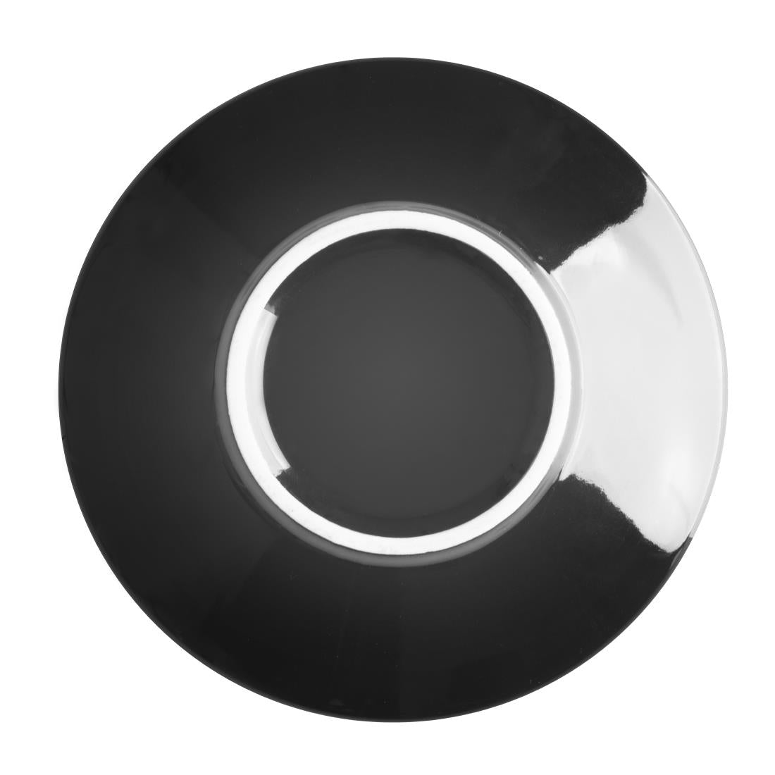 Olympia Cafe Flat White Saucer Black (12 pack)