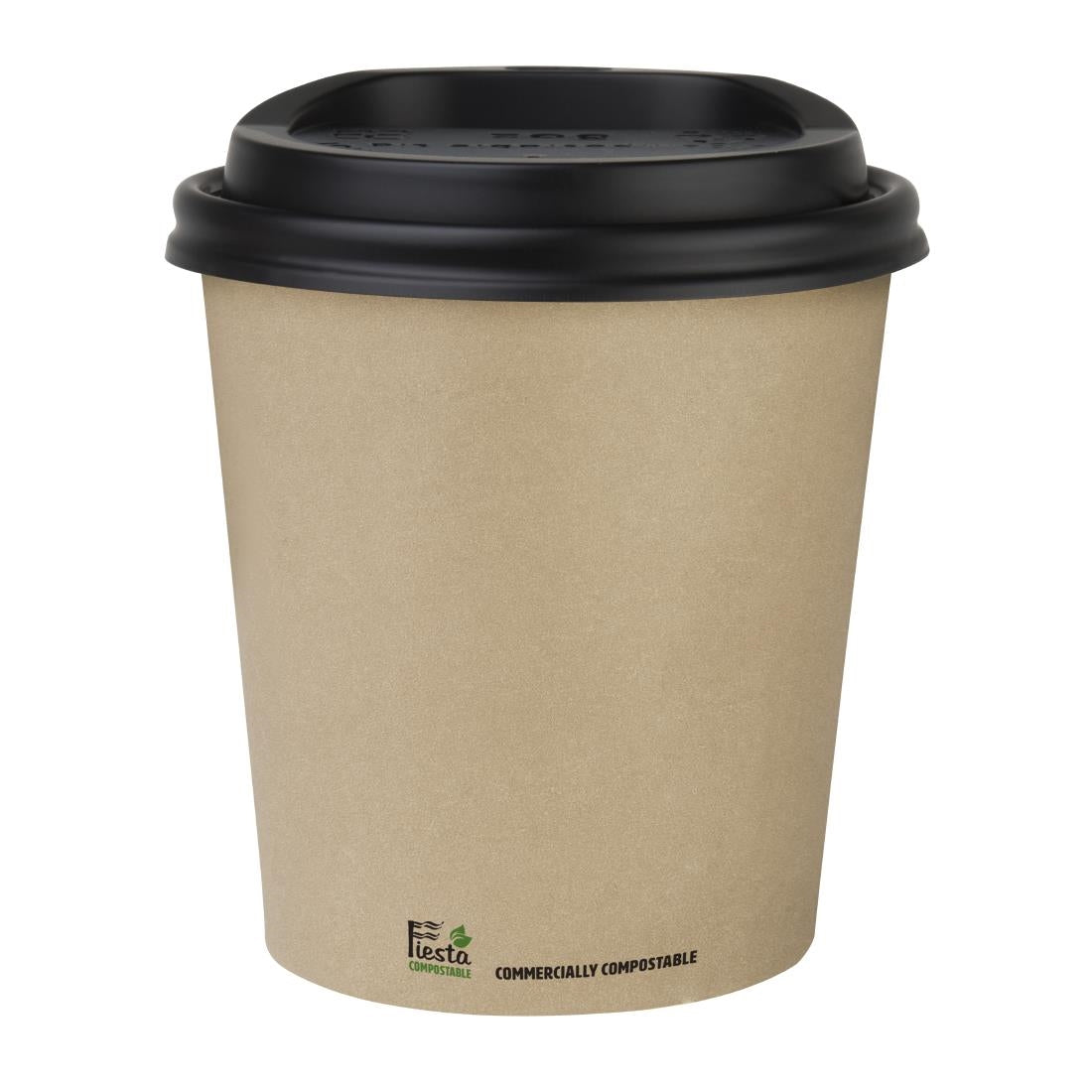 Fiesta Compostable Coffee Cups Single Wall 8oz (1000 Pack)