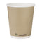 Fiesta Compostable Coffee Cups Double Wall 227ml / 8oz - Pack of 25