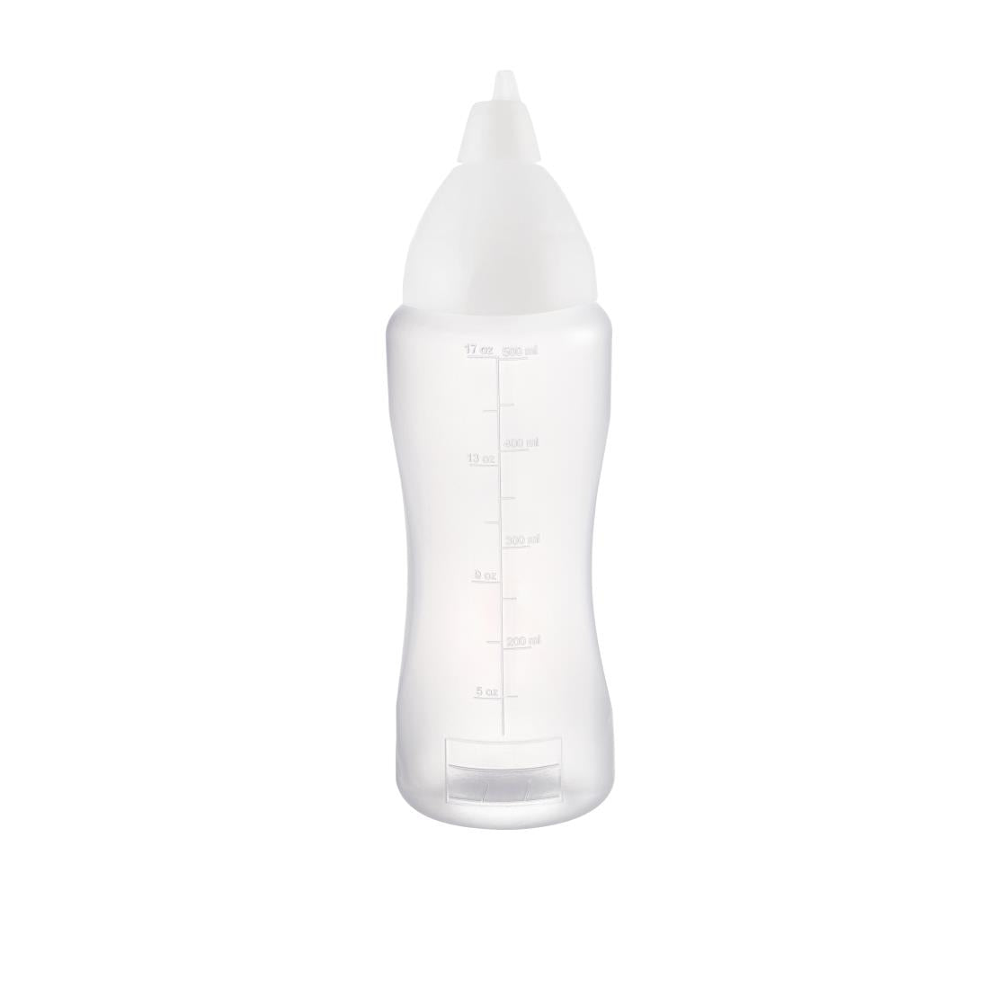 Araven Clear Non-Drip Sauce Bottle 17oz
