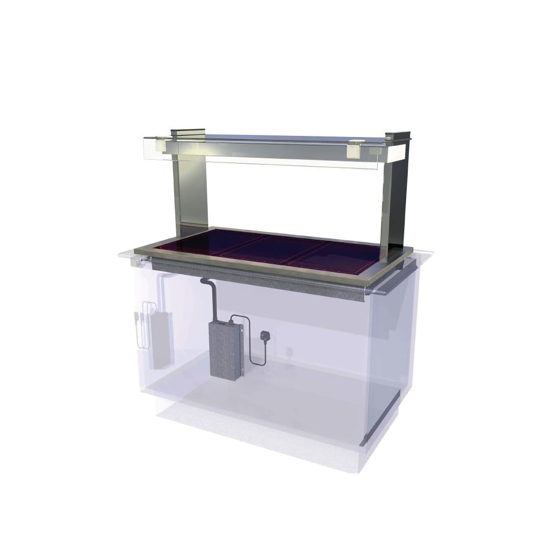 CED Kubus Drop In Ceran Glass Hotplate KHP3