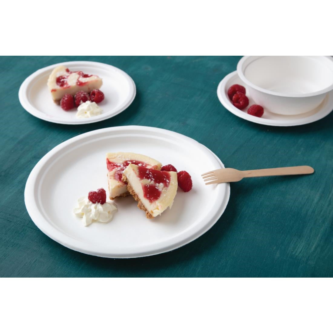 Fiesta Compostable Bagasse Plates Round 260mm (50 Pack)