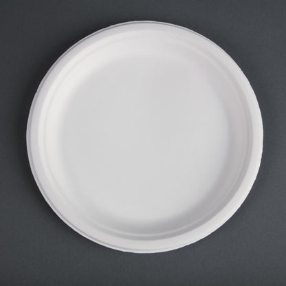 Fiesta Compostable Bagasse Plates Round 260mm (50 Pack)