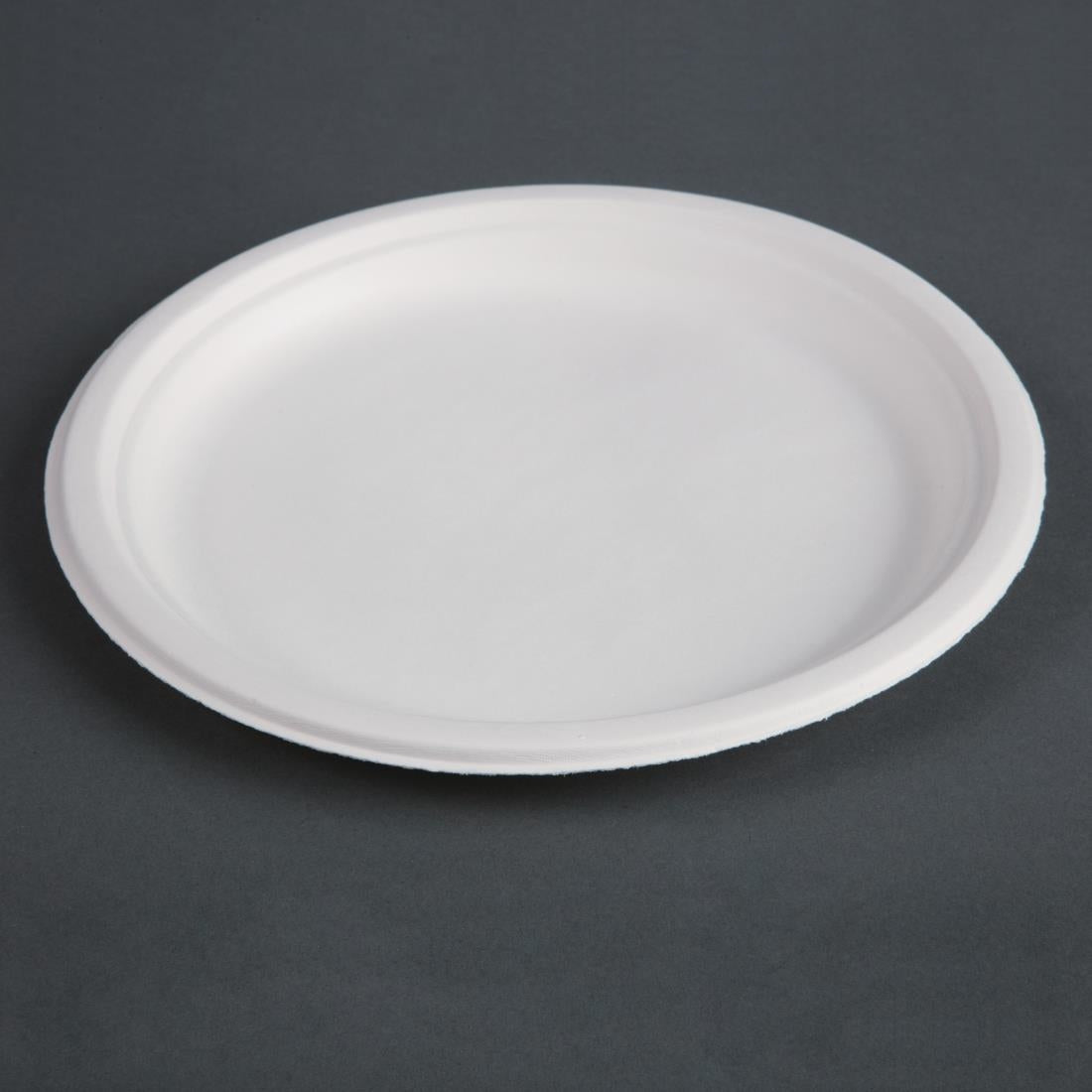 Fiesta Compostable Bagasse Plates Round 260mm (50 Pack)