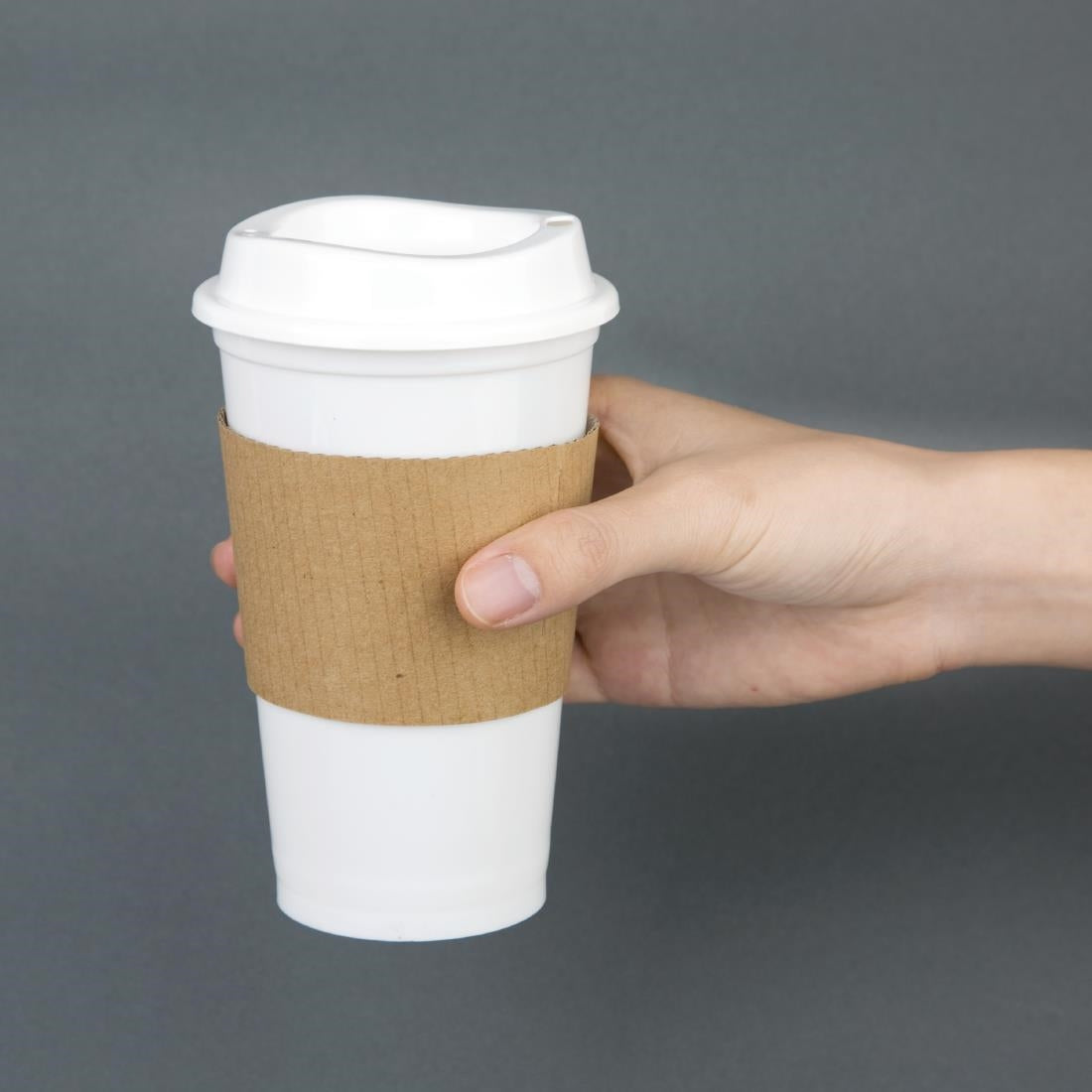 Olympia Polypropylene Reusable Coffee Cups 16oz (25 pack)