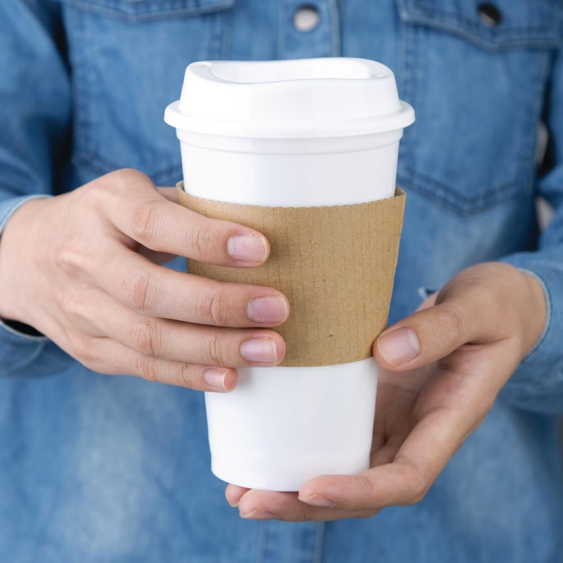 Olympia Polypropylene Reusable Coffee Cups 16oz (25 pack)