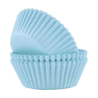 PME Block Colour Cupcake Cases Mint Green (60 Pack)