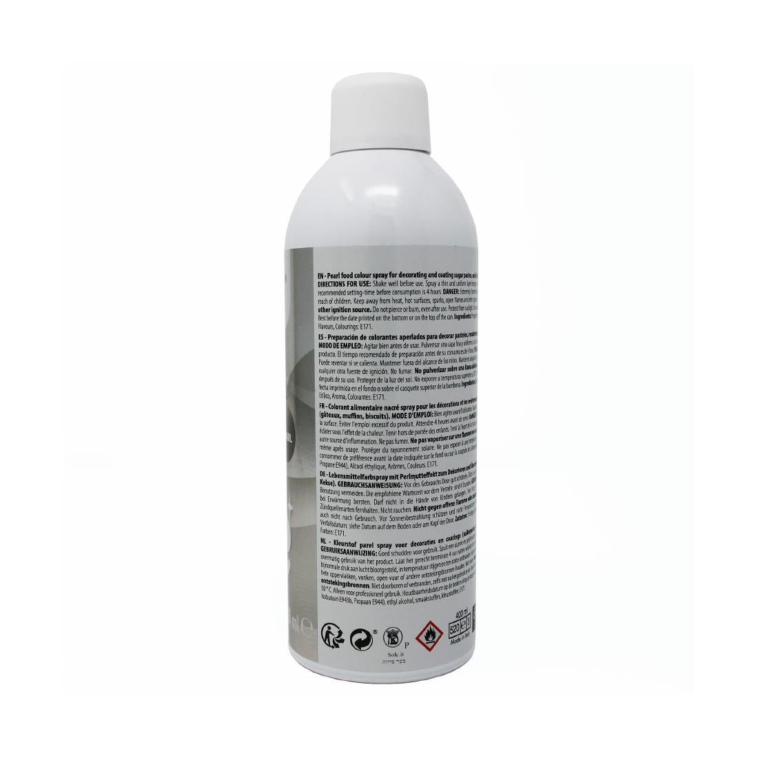 PME Edible Lustre Spray Pearl 400ml