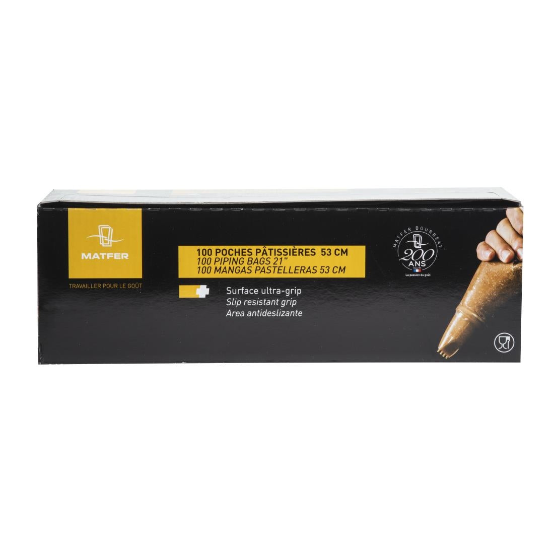 Matfer Bourgeat Disposable Piping Bags Clear (Roll of 100x530mm)