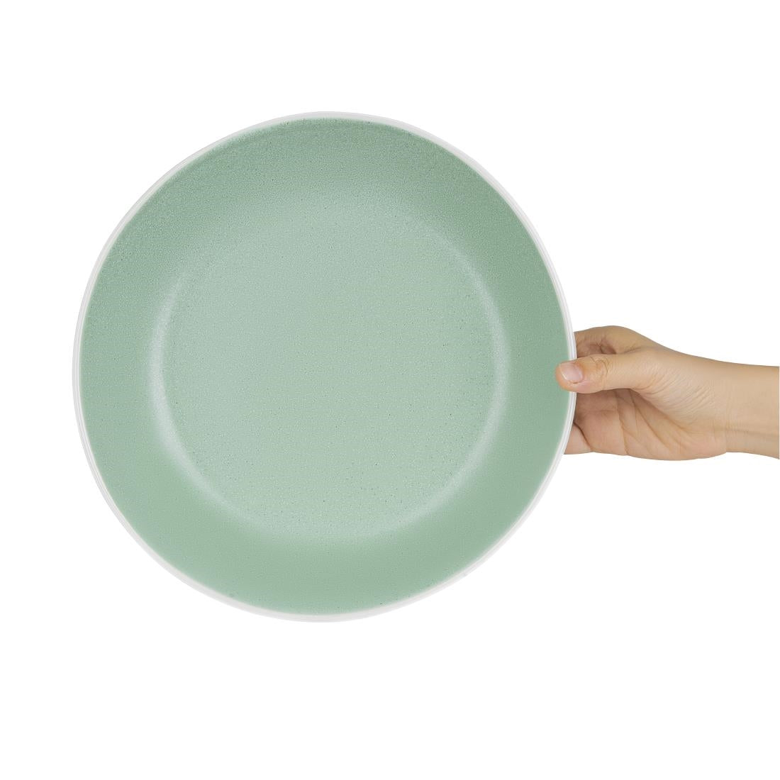 Olympia Chia Green Coupe Bowl 265mm 10.5" (4 Pack)