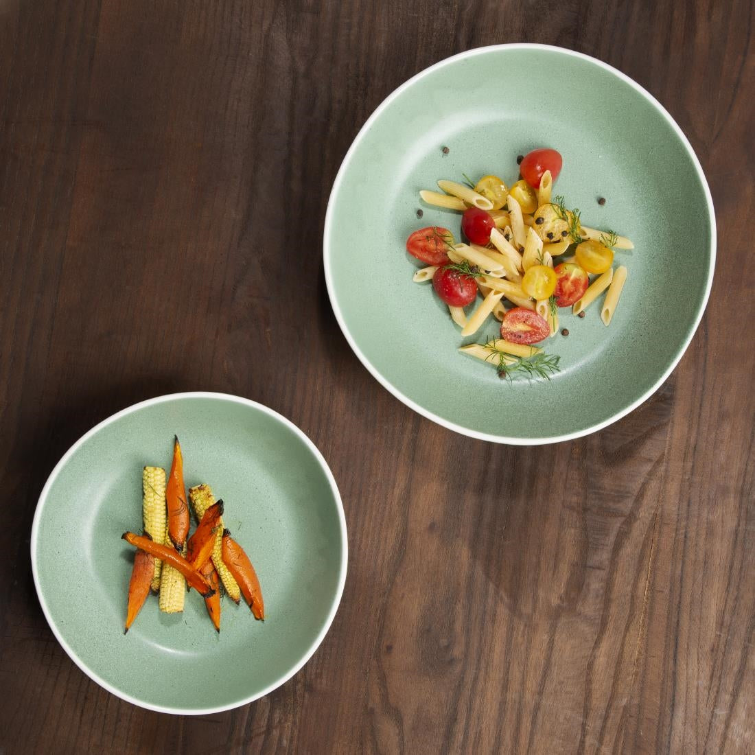 Olympia Chia Green Coupe Bowl 265mm 10.5" (4 Pack)
