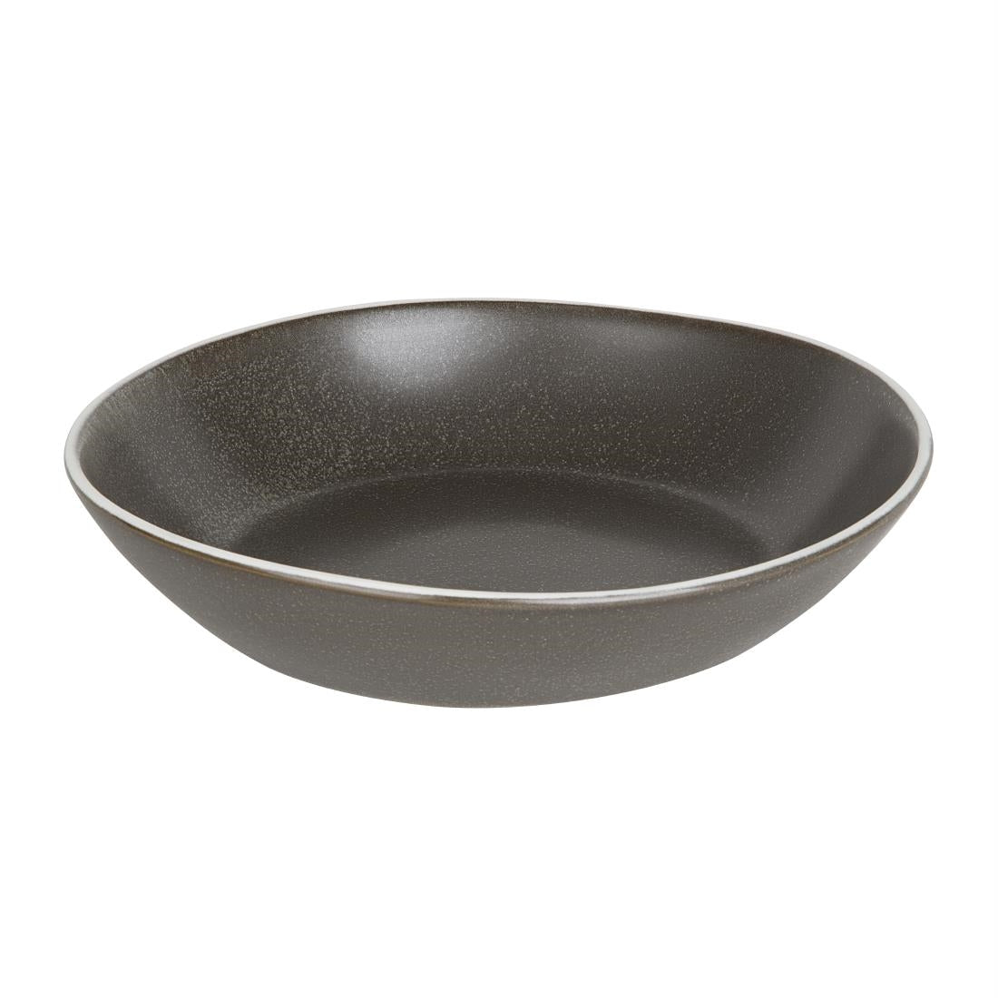 Olympia Chia Charcoal Coupe Bowl 220mm 8.5" (4 Pack)